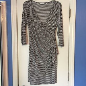 New York & Company Faux Wrap Dress